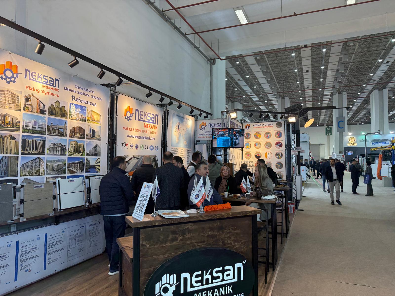 We participated in the 30th Marble Izmir International Natural Stone and Technologies Fair.
