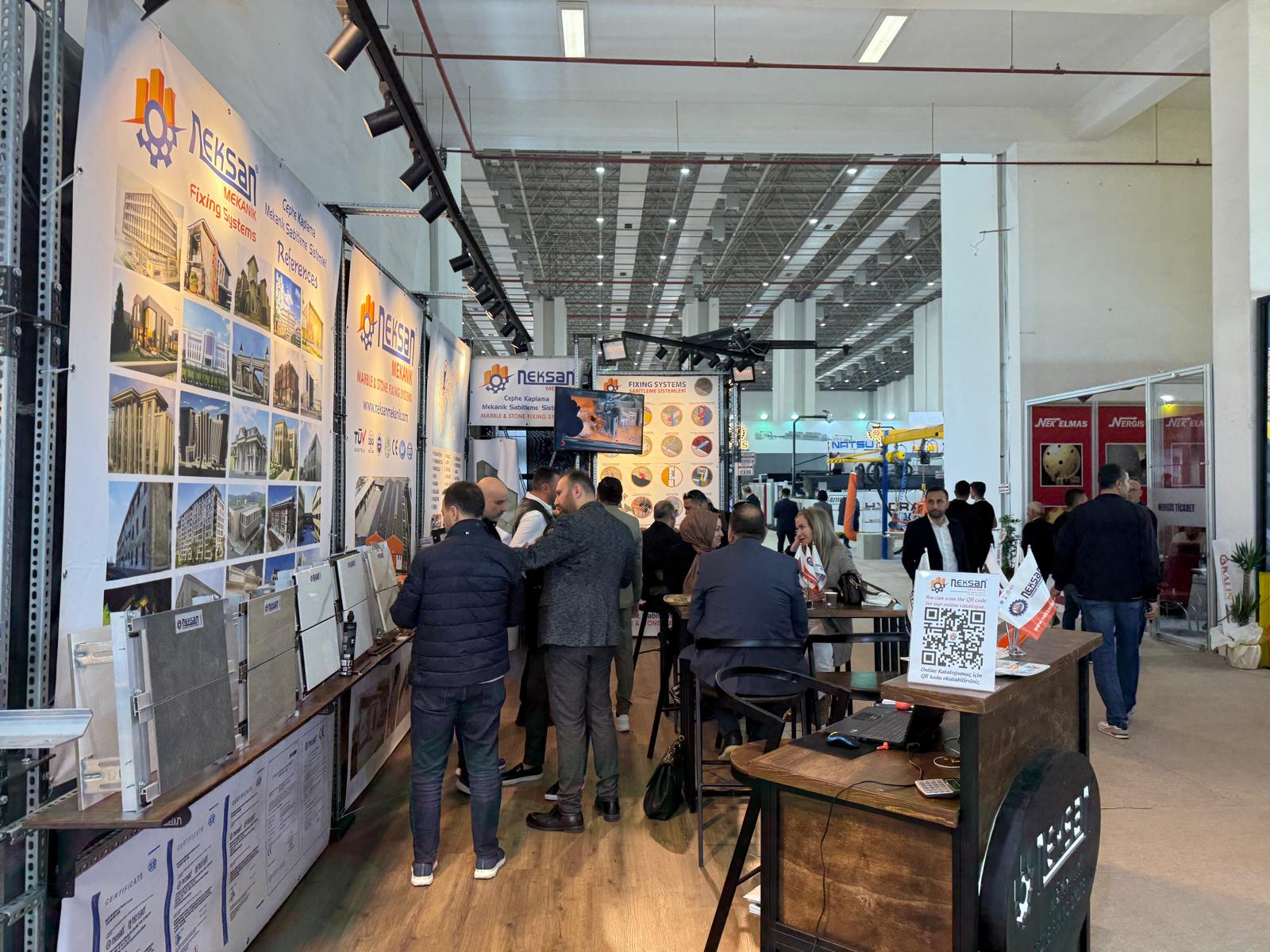 We participated in the 30th Marble Izmir International Natural Stone and Technologies Fair.