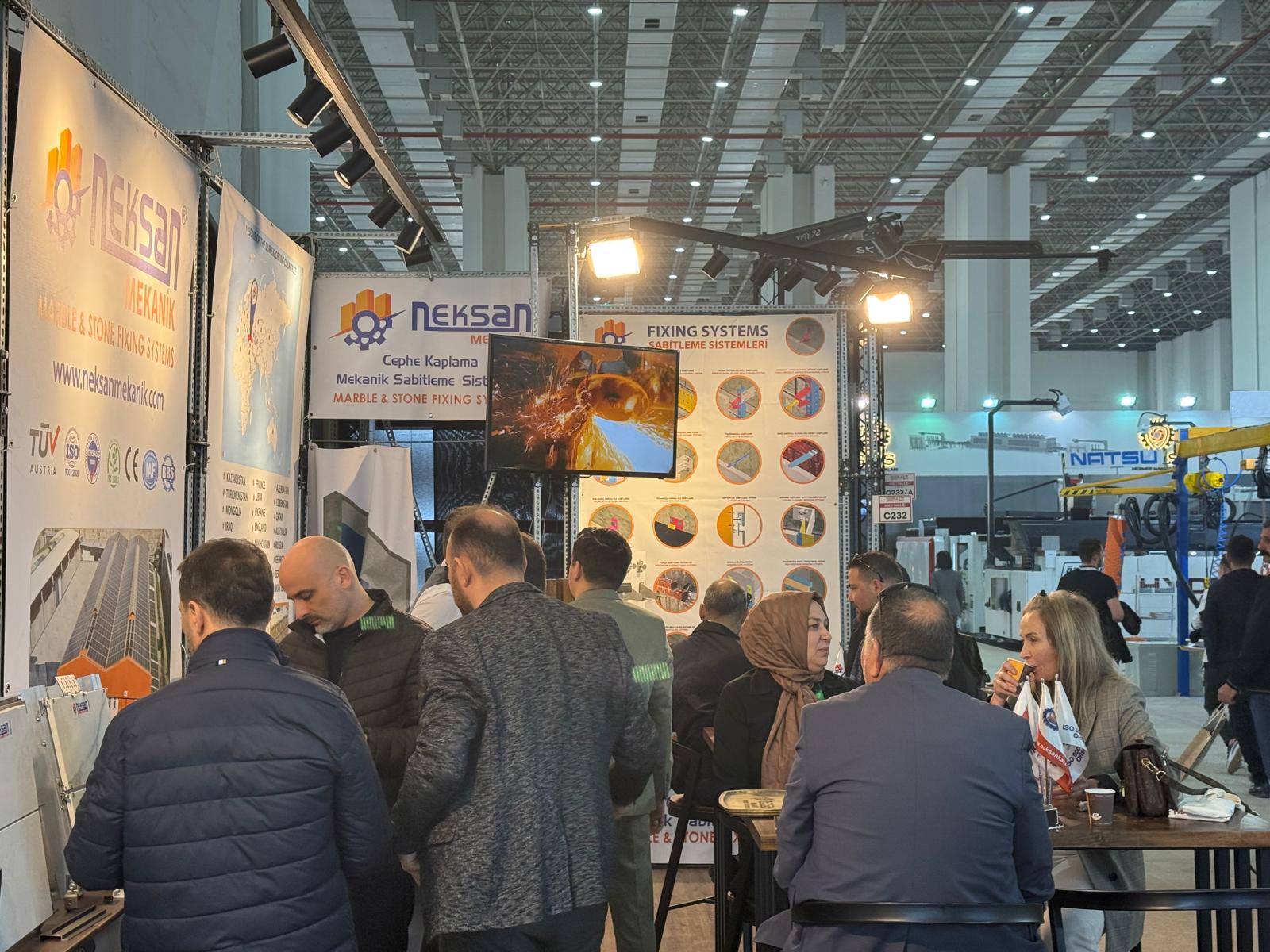 We participated in the 30th Marble Izmir International Natural Stone and Technologies Fair.